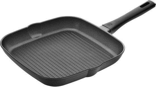 Panno di cottura rettangolare in alluminio 28 cm con smalto antiaderente PTFE