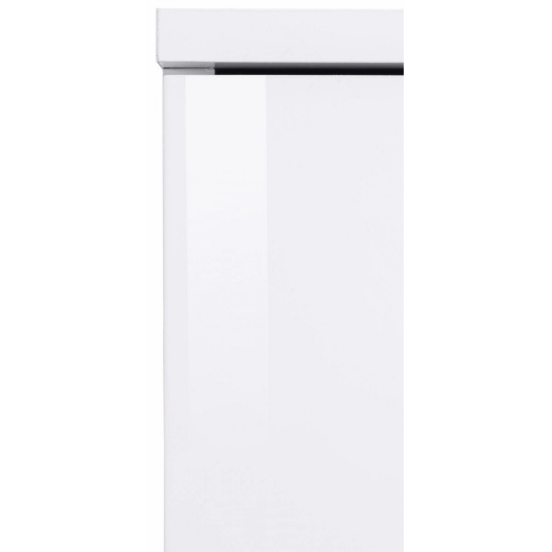 Scrivania ad angolo New Selina – 180x75x60 – Bianco Lucido