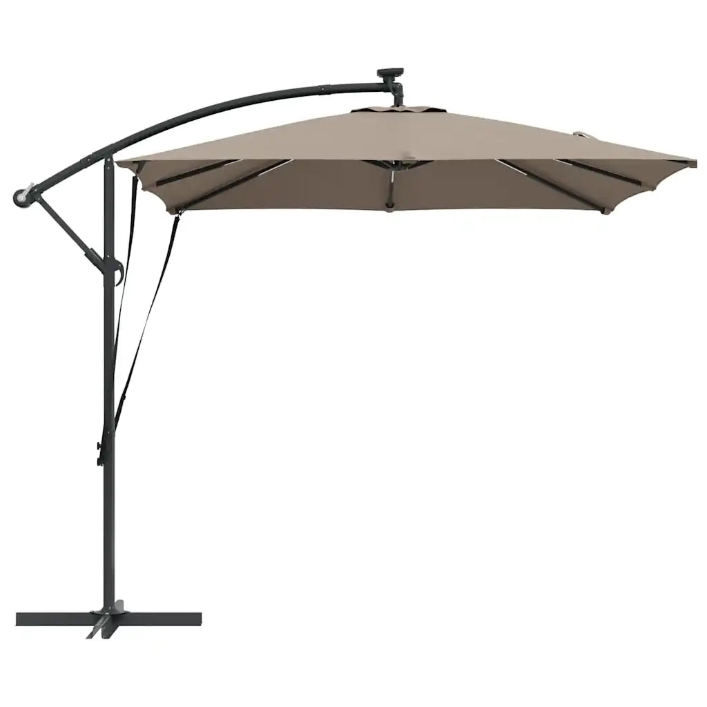 Ombrelloneda-Ombrello da giardino balcone Talpa 249 x 249 x 250 cm Poliestere e Alluminio