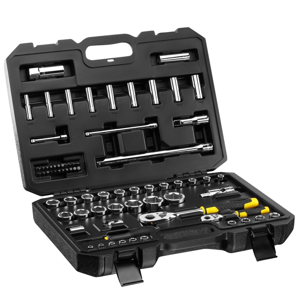 Stanley STMT82831-1 Set Chiavi a Bussola 72 Pezzi 1/4" e 1/2" Professionale