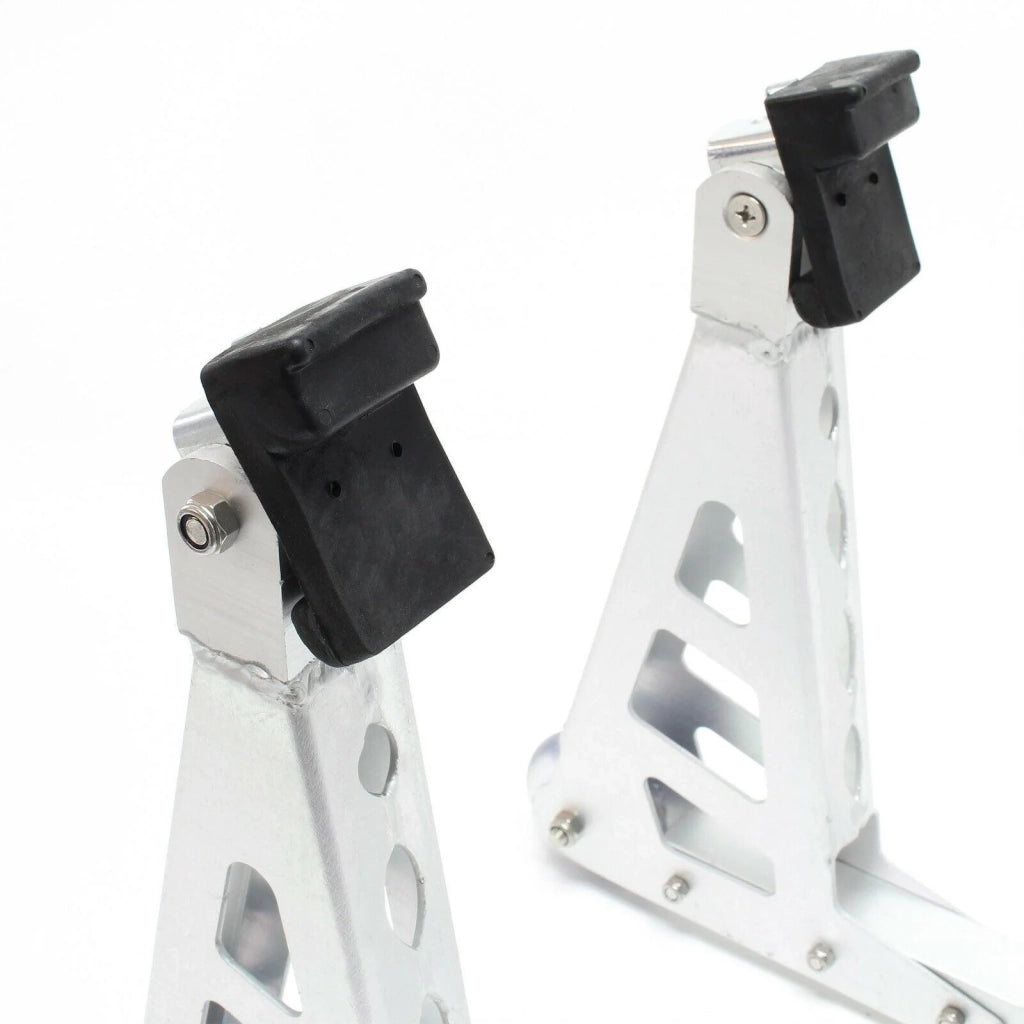 Cavalletto da officina per ruota anteriore moto uso universale supporto di sollevamento moto in alluminio 16_0002934
