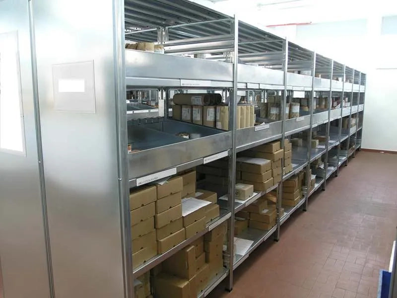 SCAFFALATURA in ferro da magazzino Zincata cm. 120x60x200h