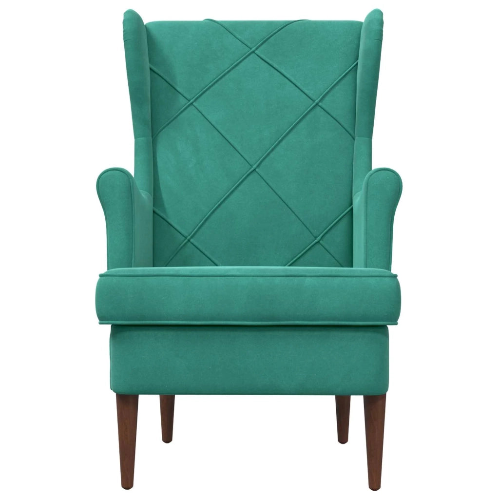poltrona Turchese Velluto 42029906