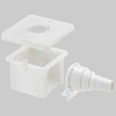 SCATOLA AD INCASSO PER GOMITI FLANGIATI  90x90     F.I.V.