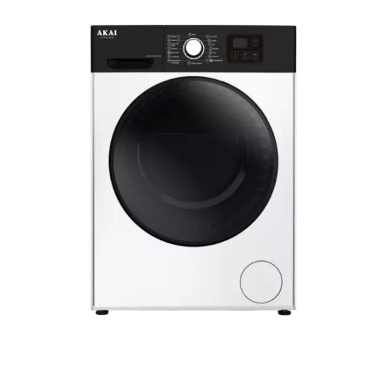 Akai aqua10125a30-w lavatrice 10 kg, 1200 giri , classe a -30%, 16 programmi