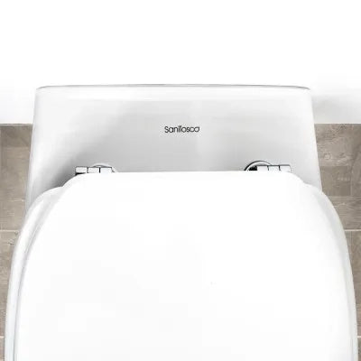 WC sospeso per disabili con apertura frontale e profondità 55 cm