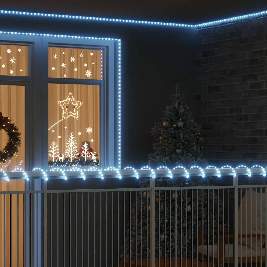 Luce a corda con 1200 LED Bianco Freddo 50 m PVC CFW9404443