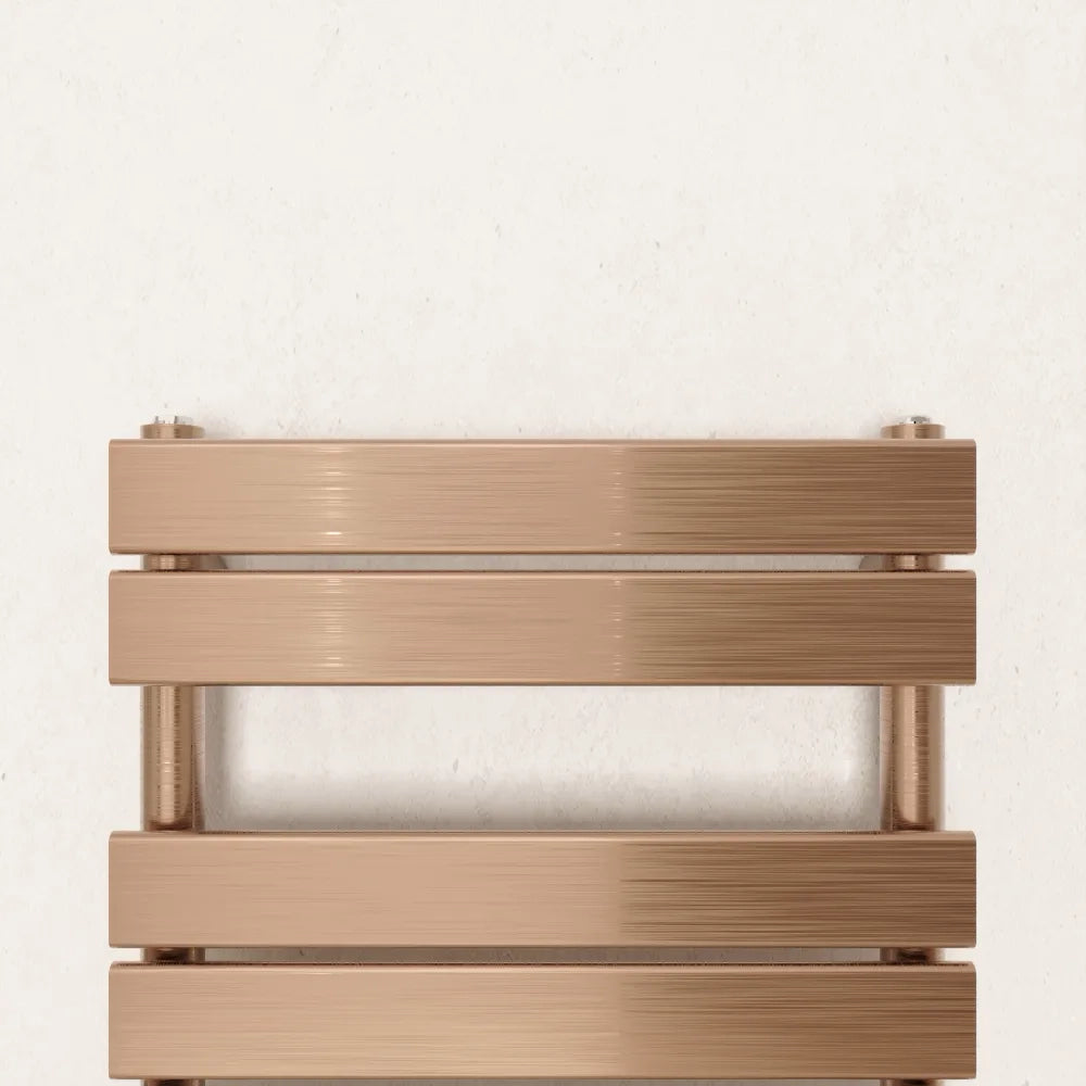 Termoarredo idraulico 1200x500 oro rosa interasse 450 | Andromeda