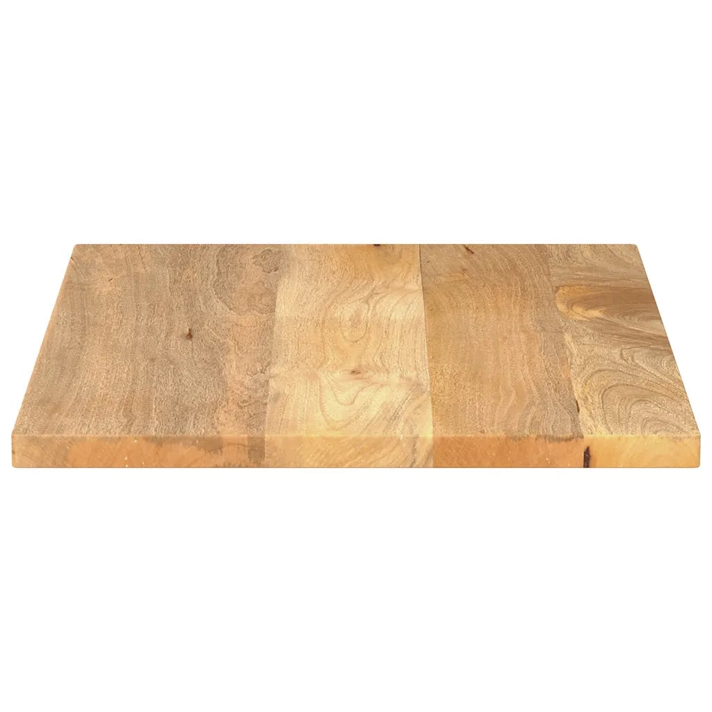 Piano per Tavolo 90x60x3,8 cm Rettangolare Legno Massello Mango 371534