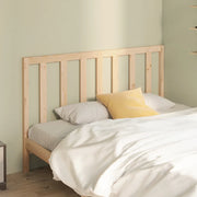Testiera per Letto 156x4x100 cm in Legno Massello di Pino