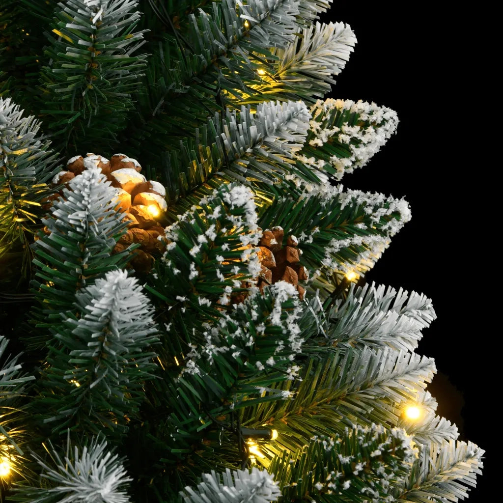Albero di Natale Artificiale-Albero Natalizio con 150 LED 120 cm 460006