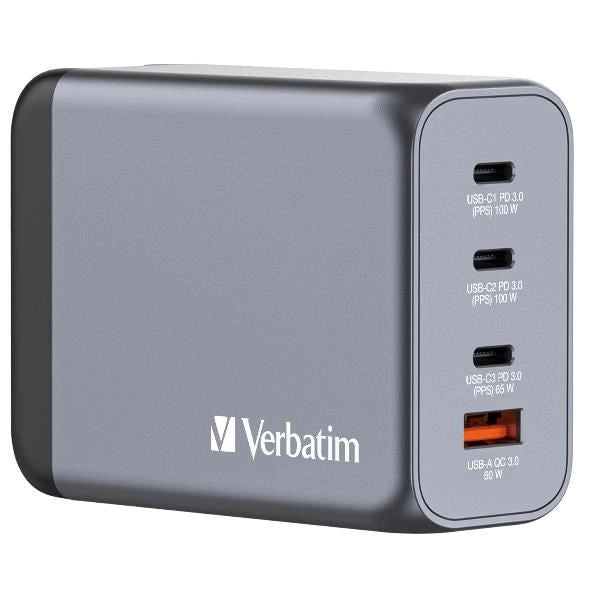 Verbatim gnc-200 universale nero, grigio ac ricarica rapida interno - 32204V