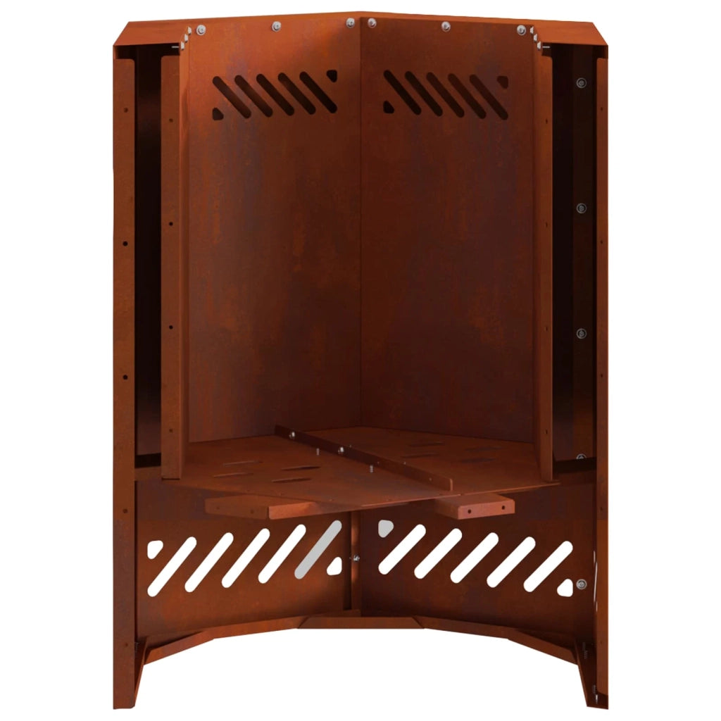 Focolare Senza Fumi Marrone 38 x 38 x 51 cm 858985