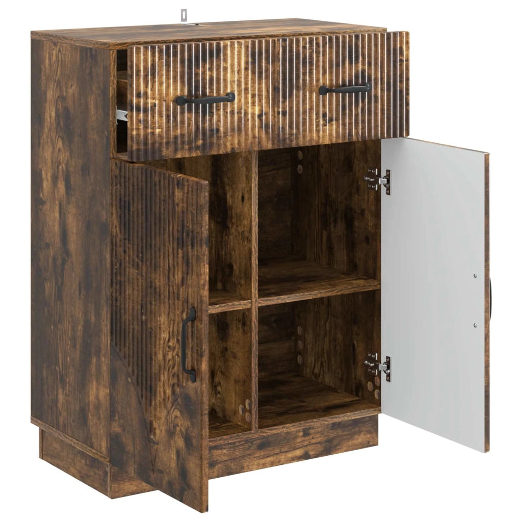 Credenza Rovere Fumo 66 x 34,5 x 87 cm Legno ingegnerizzato