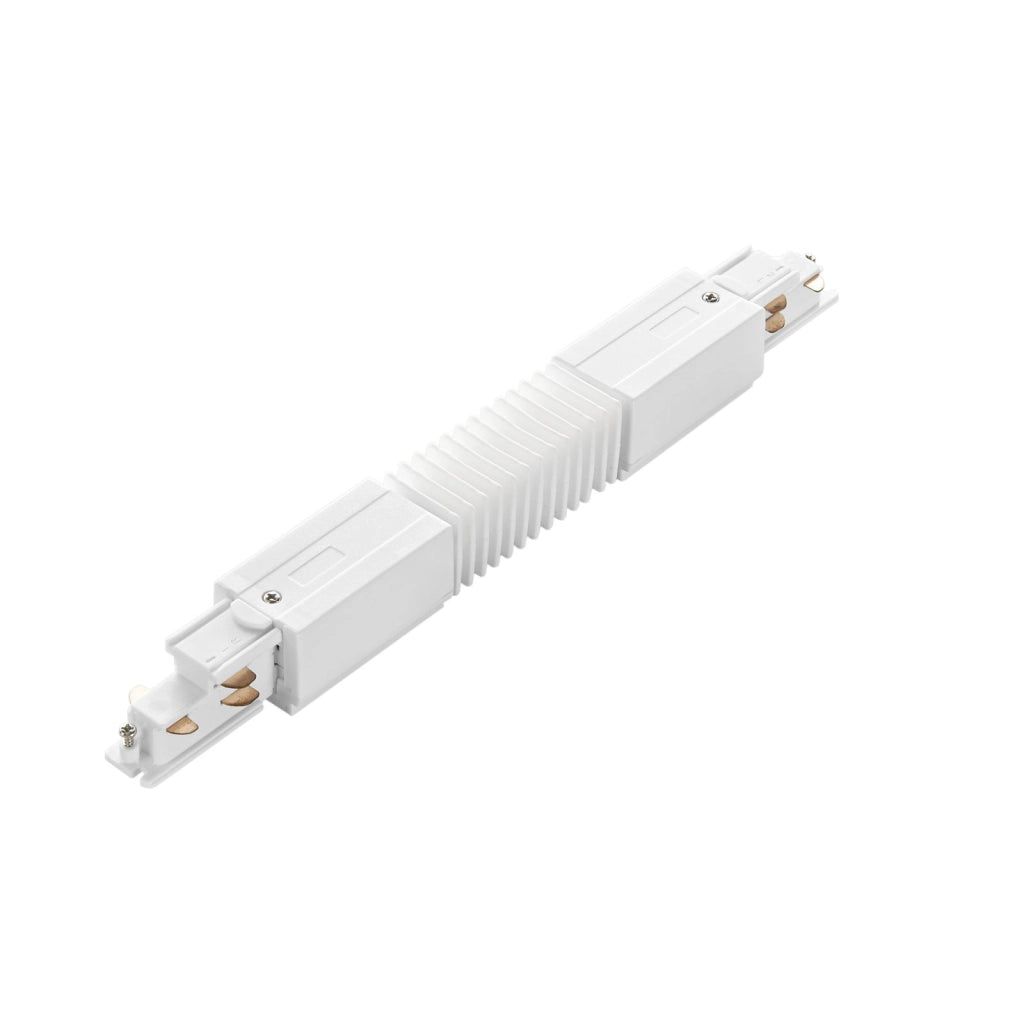 LED-RAIL-FLEX-DA-BCO CONNESSIONE FLESSIBILE LINEARE PER BINARIO TRIFASE RAIL BIANCO DALI 30,8X3,5X3,3CM