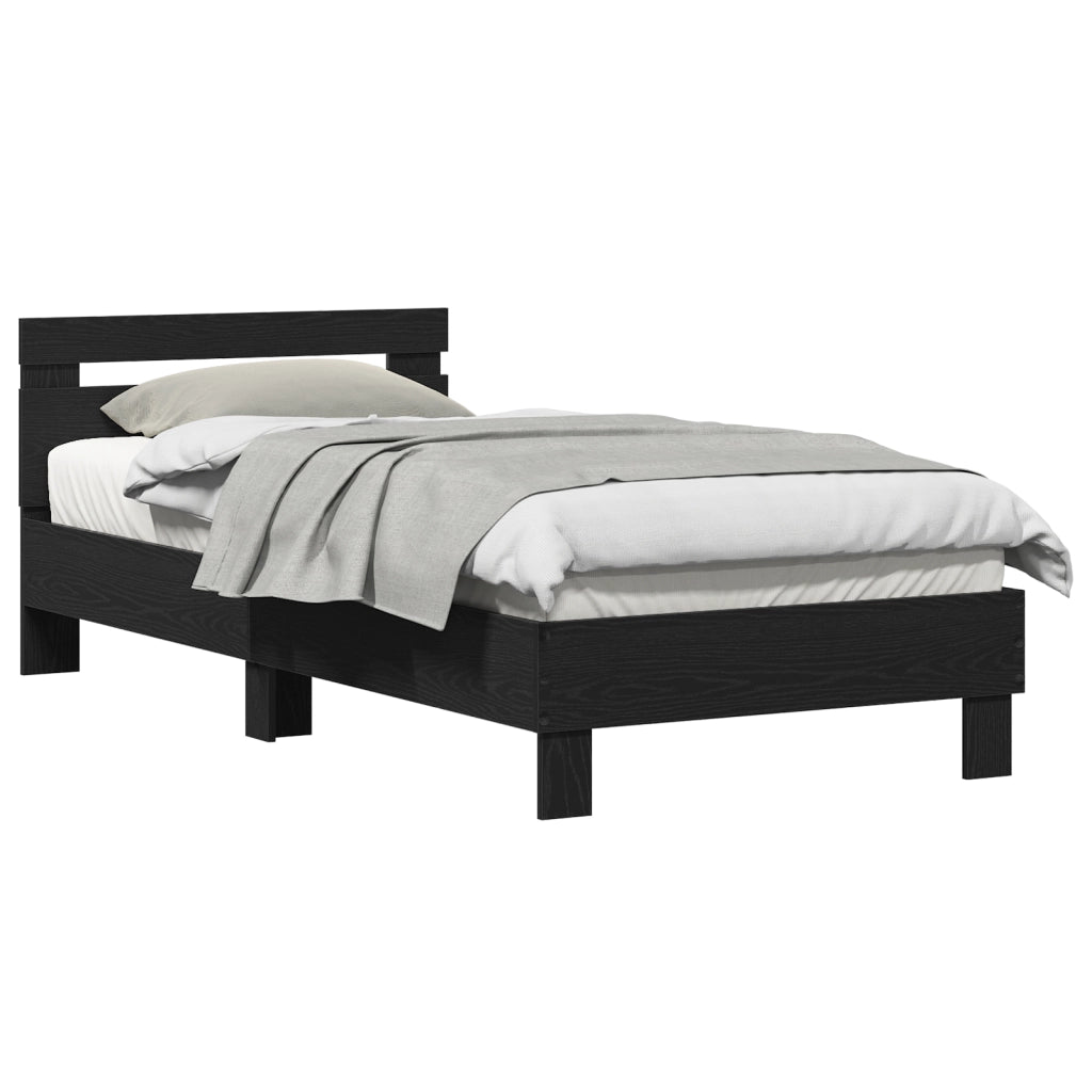 Telaio Letto in Quercia Nera Quercia nera Legno ingegnerizzato
