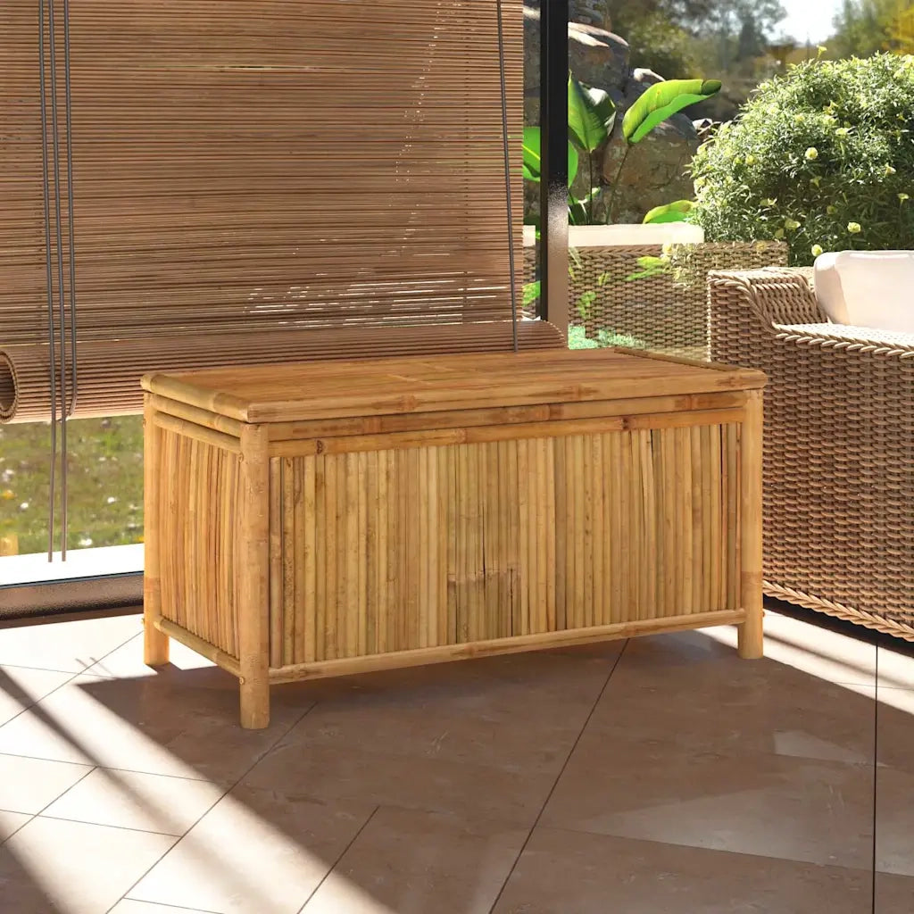 Contenitore Portaoggetti da Giardino 110x52x55 cm in BambÃ¹ cod mxl 66526