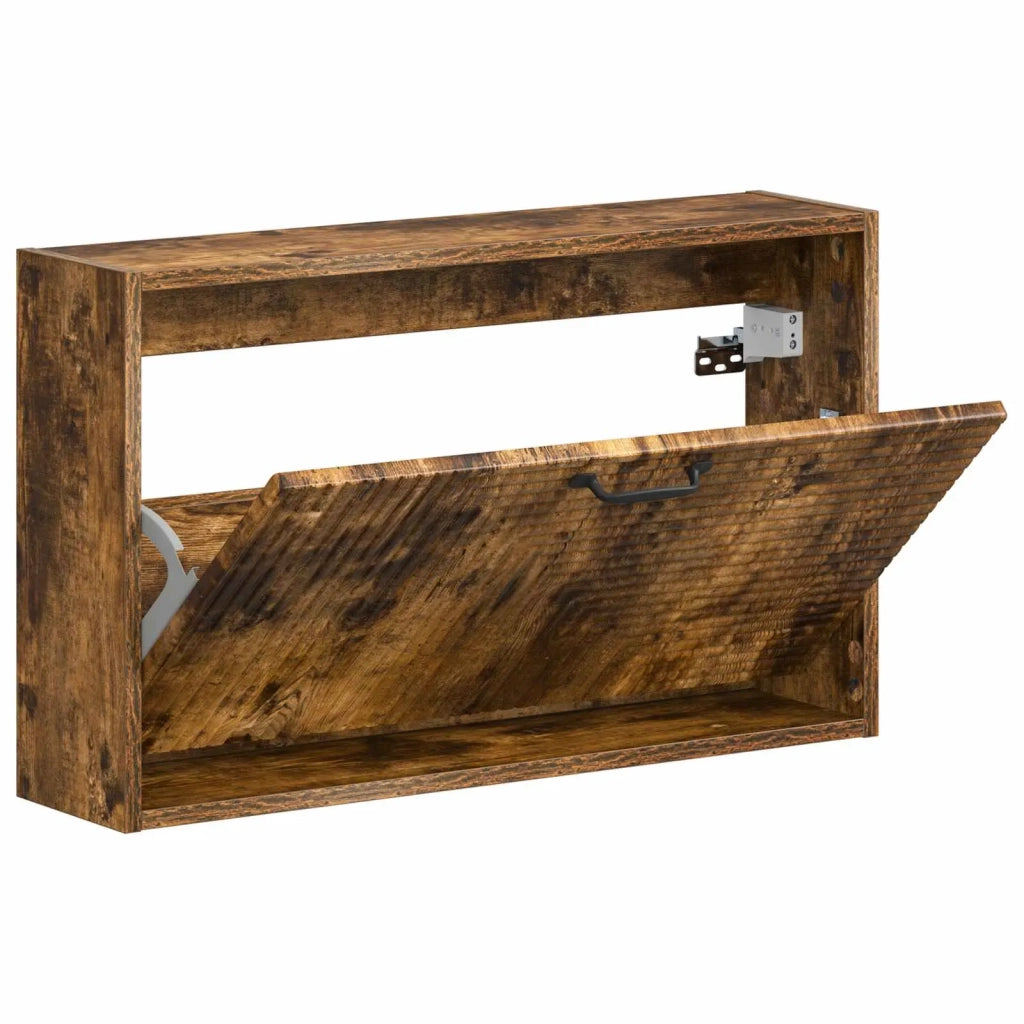 Mobiletto per Scarpe da Muro HAARLEM 71 x 17 x 43 cm 896850