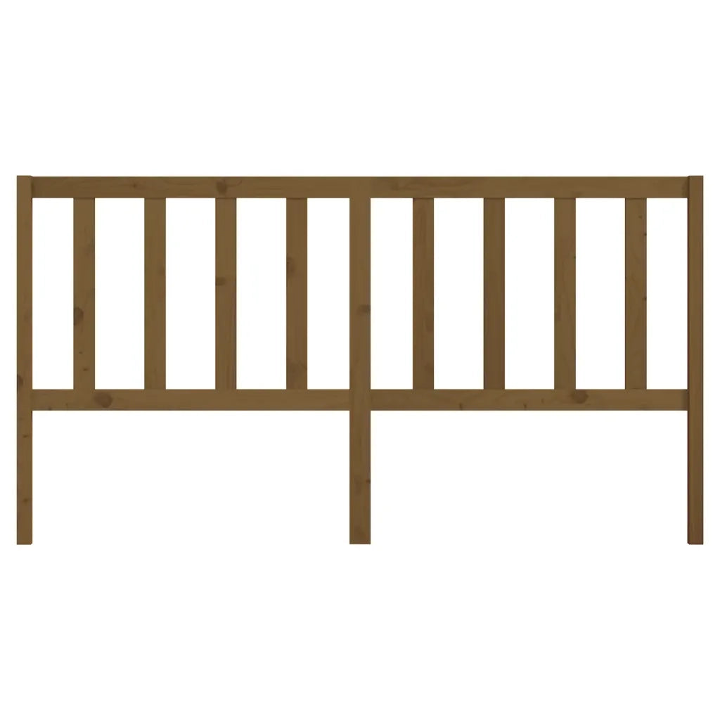 Testiera per Letto Miele 206x4x100 cm in Legno Massello di Pino cod mxl 31742