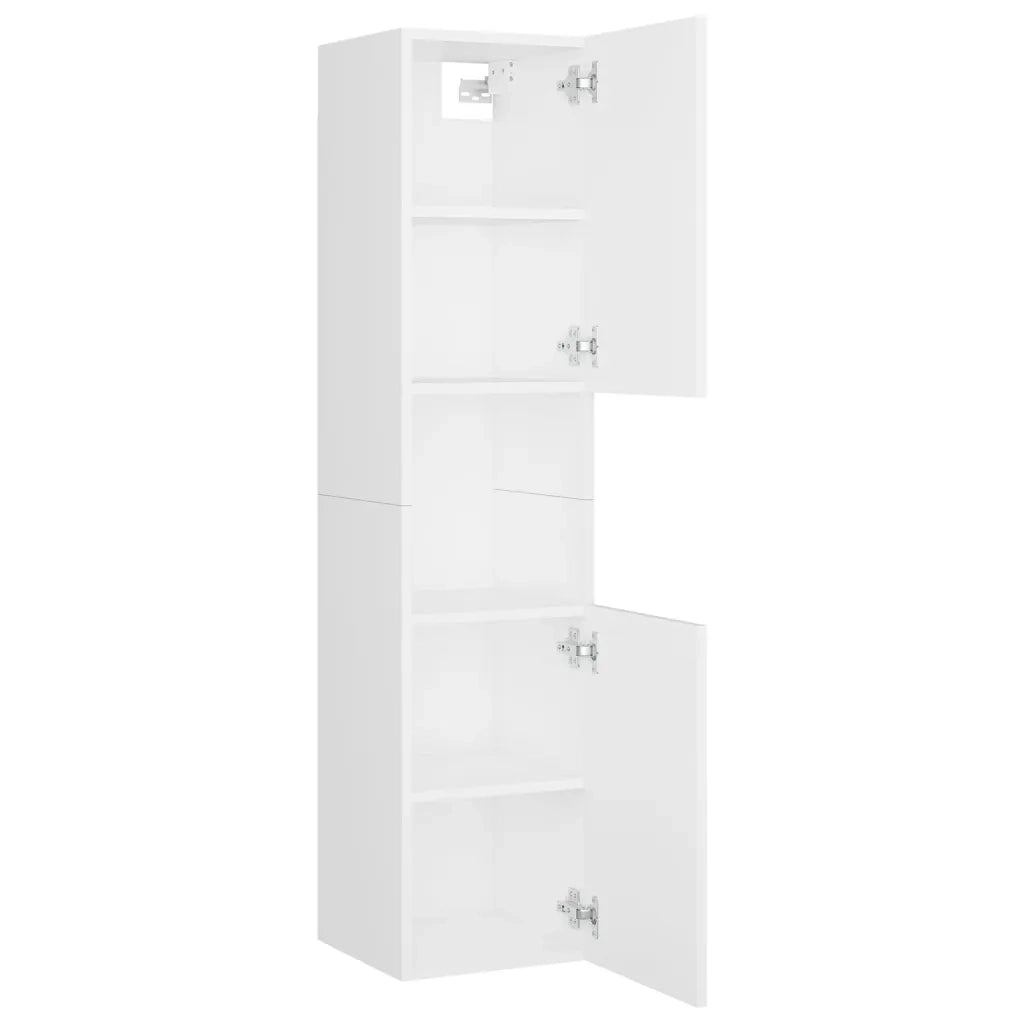 Set Mobili da Bagno Bianco in Truciolato cod mxl 60874