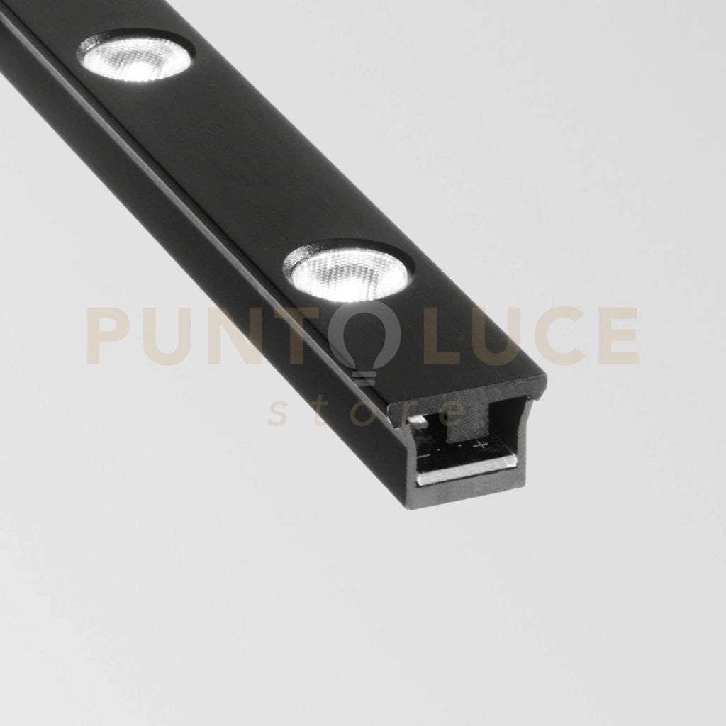 STICK ELEMENTO ILLUMINANTE PER SISTEMA BINARIO 48V LED SMD BRIDGELUX 12 W 40° 1200 lm 2700 K NERO