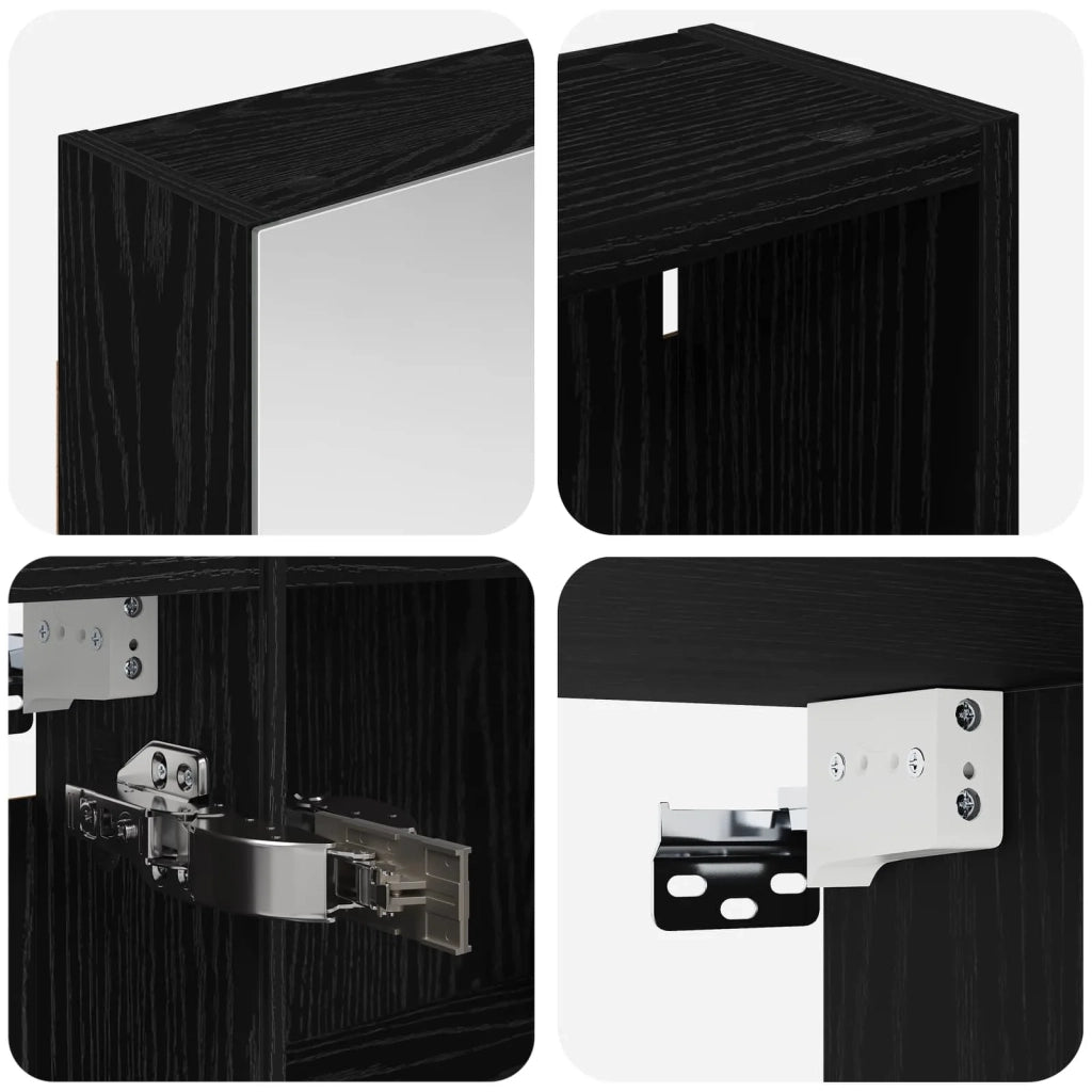 Set di Armadi da Bagno con lo scaffale 3 pcs 130 x 14,5 x 70 cm 3403761
