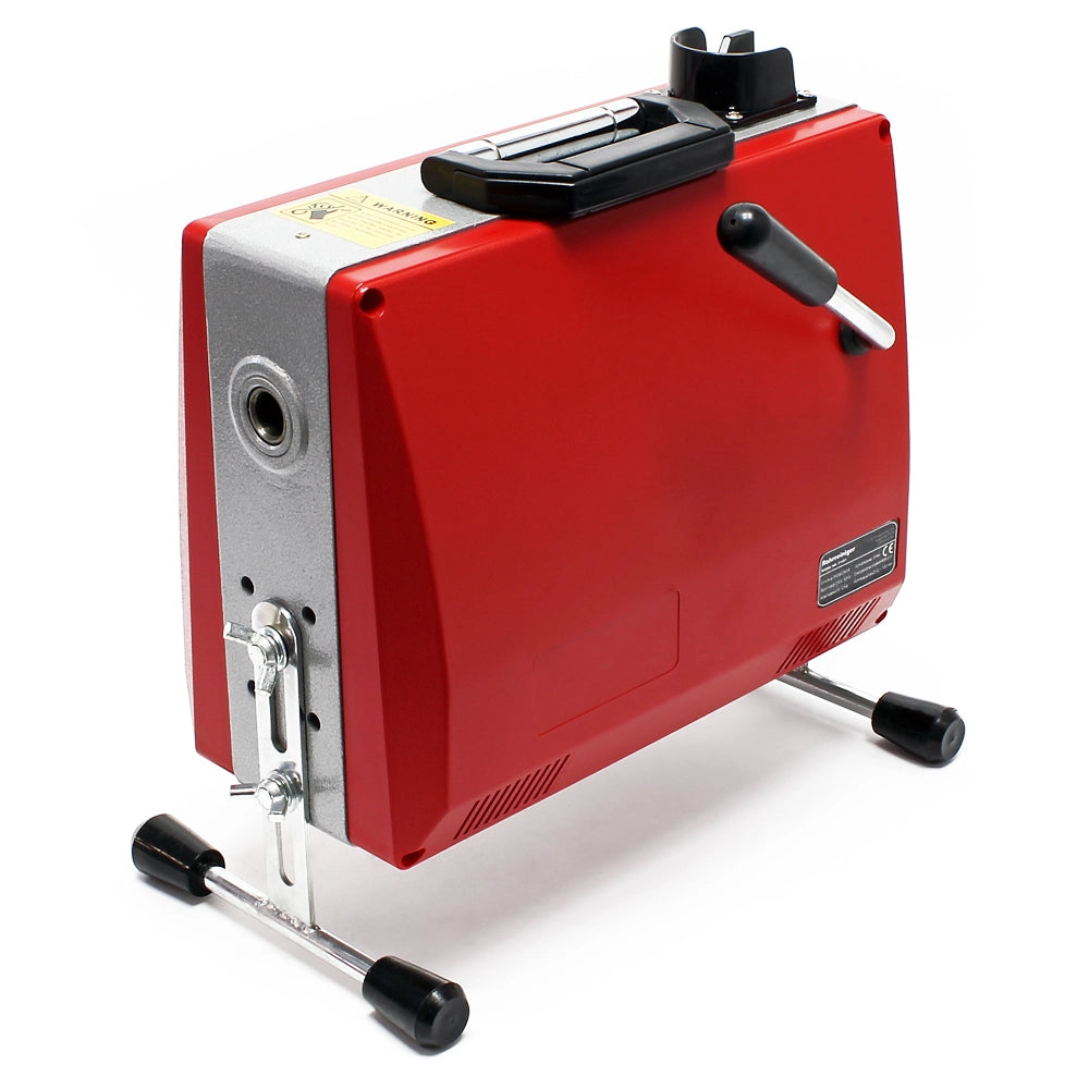 Macchina professionale per la pulizia dei tubi 390W 400 giri/min. Con 6 spirali Ø 16mm e accessori