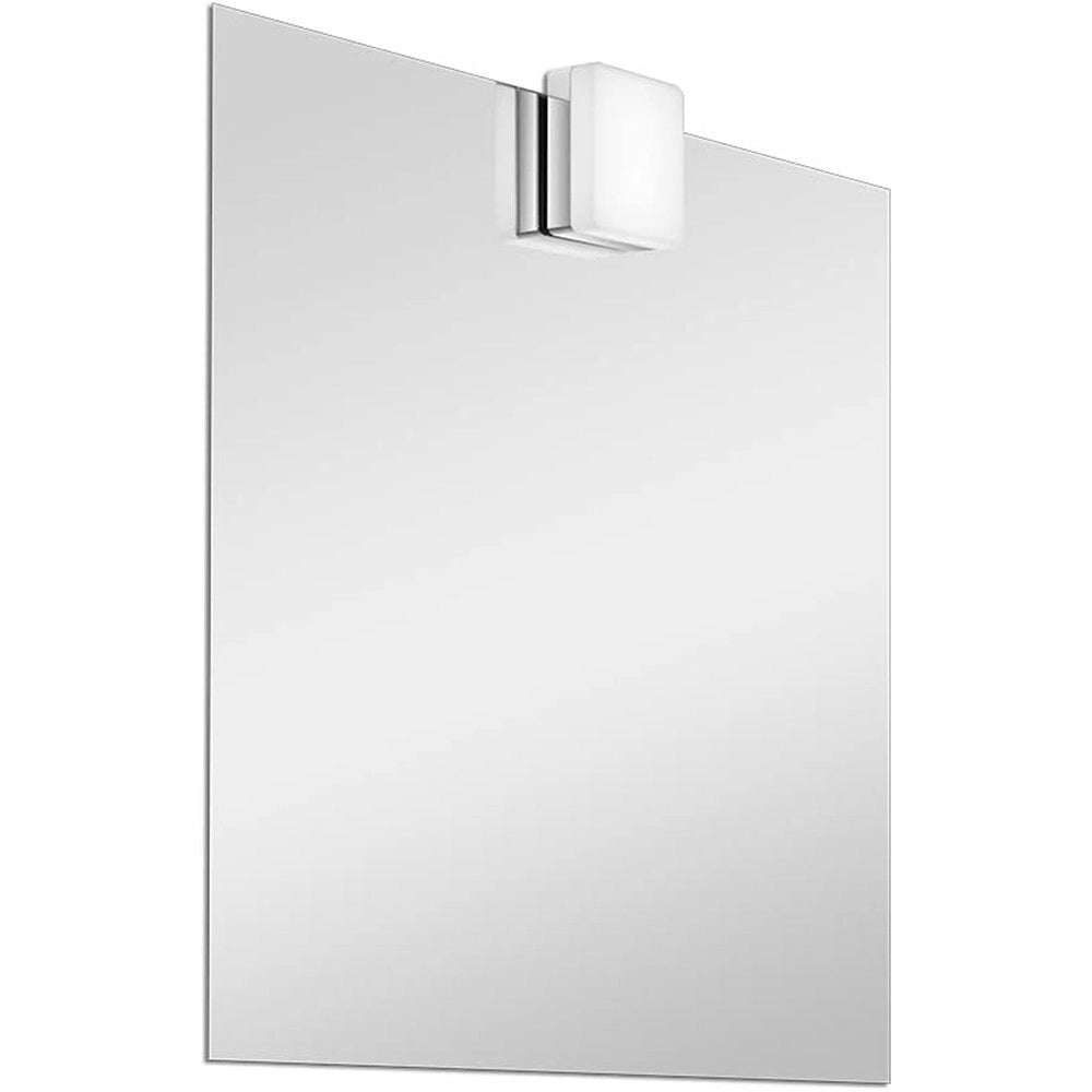 Trade Shop - Lampada A Led Per Specchio Da Bagno 4,5 W Applique Argento Luce Naturale 4000k 75p-an -