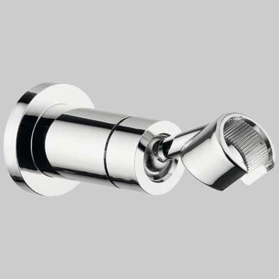 SUPPORTO DOCCIA A SNODO 'WEB'  ABS Cromato  Conico     MADE IN ITALY