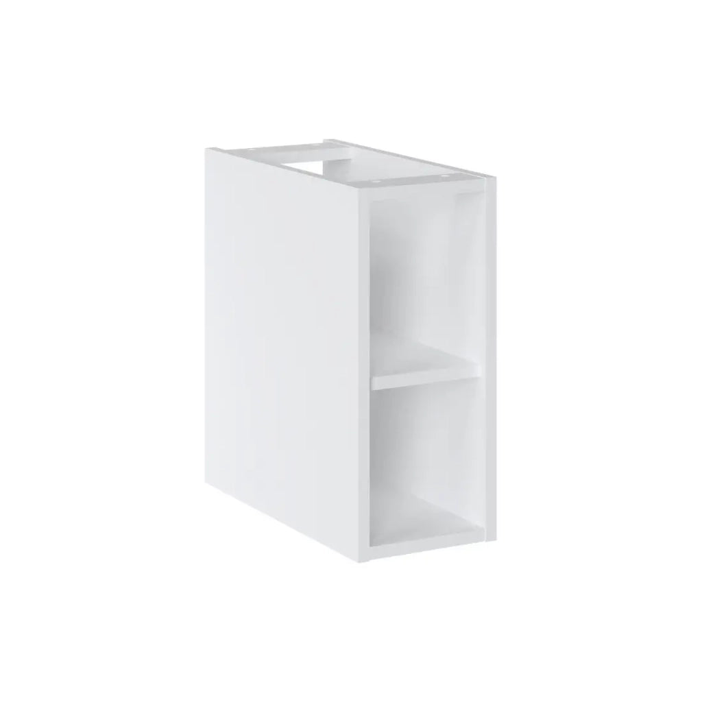 Module laterale ICON 20 cm – Finitura bianco alpino – Complemento per mobile sotto lavabo