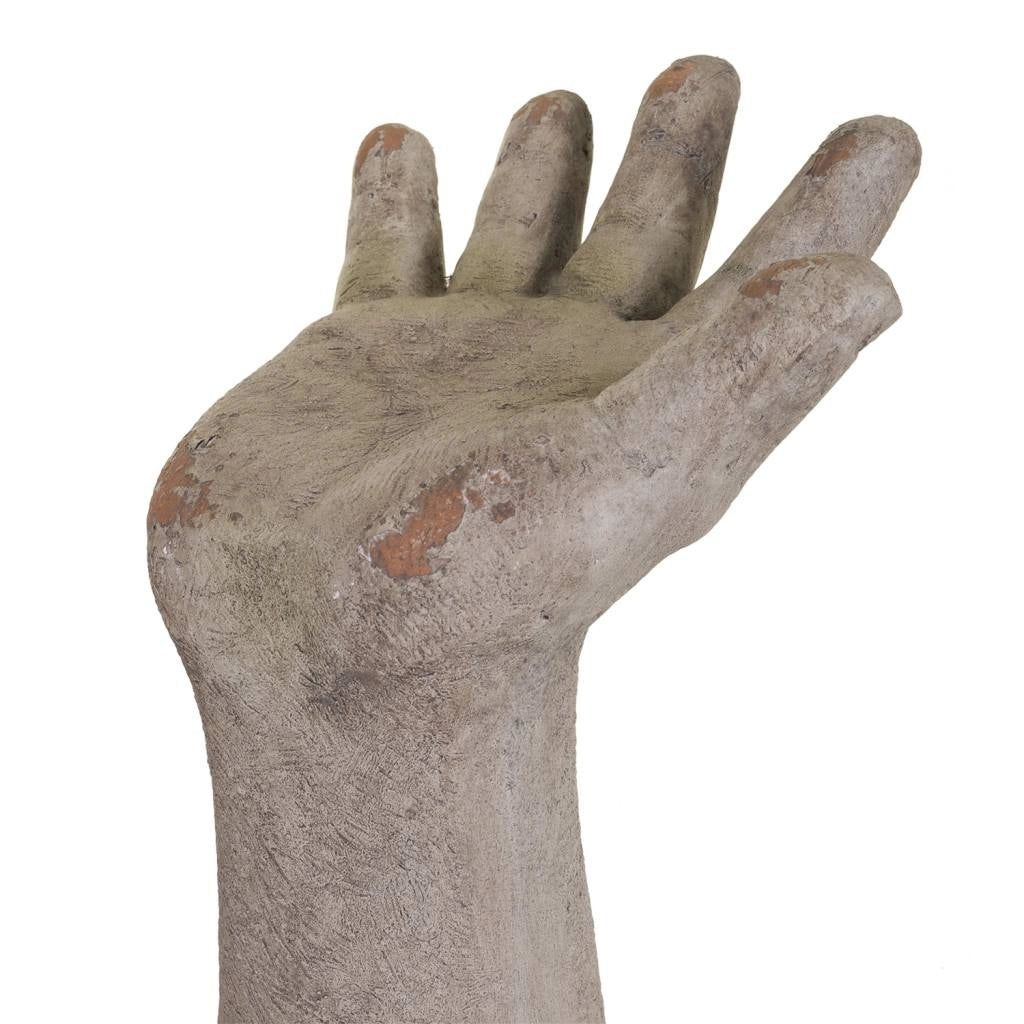 Figura della mano in magnesio 27x20x51h-50x20x51 Grigio