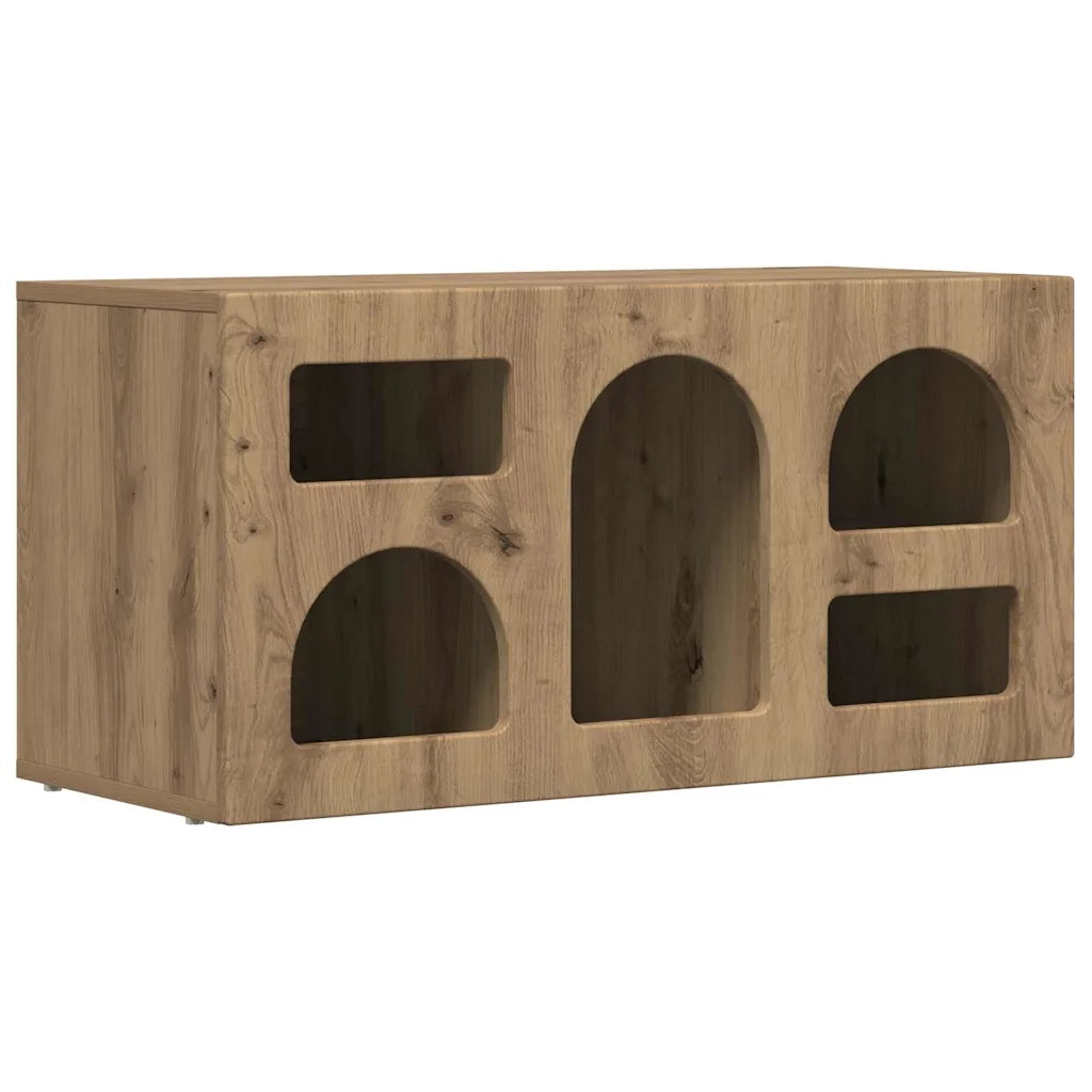 Mobile TV ELST 80 x 35 x 40 cm Rovere artigianale 891283