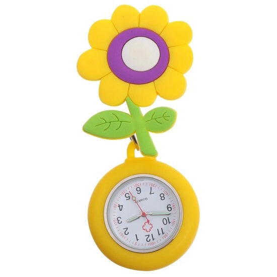Orologio di Cucina Zinnia - Ospedaliera Ombrello - Design di Attacco - Luminoso - Cronografo Quartz Duraturo - Disegno Creativo