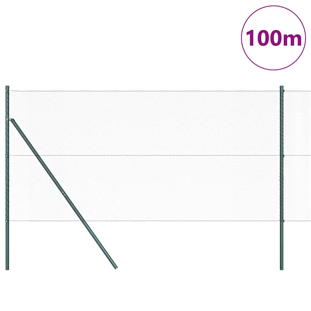 Palo della recinzione Grigio 100 x 1,2 m (rete da 13 mm)