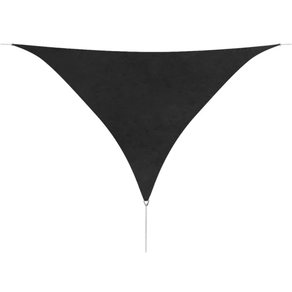Parasole a Vela Oxford Triangolare 5x5x5 m Antracite 42306