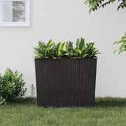 Fioriera con Interno Rimovibile Marrone 12 / 44 L PP Rattan 364688