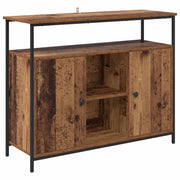 Credenza | Madia | Buffet da pranzo | Armadio da pranzo Legno vecchio 100 x 35 x 80 cm Legno multistrato