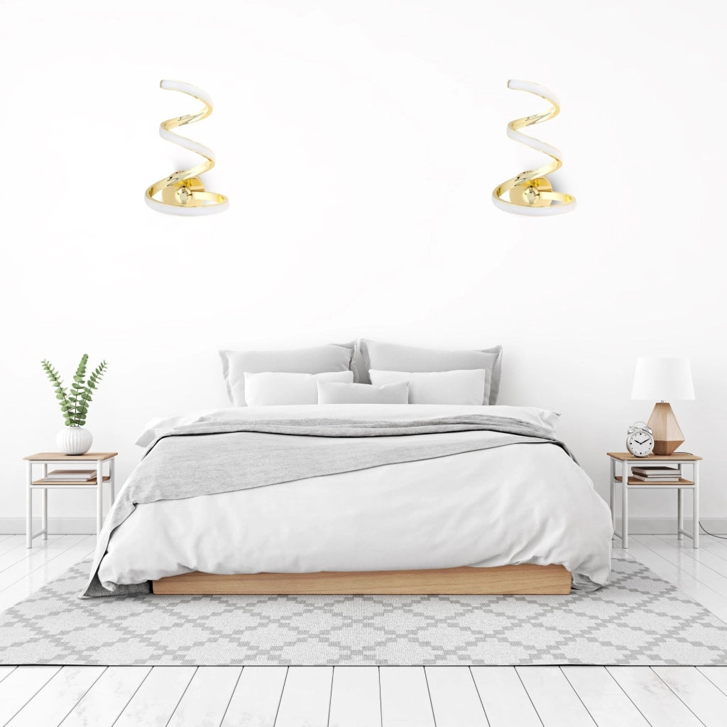 Lampada Led Spring Up App830-w Gold