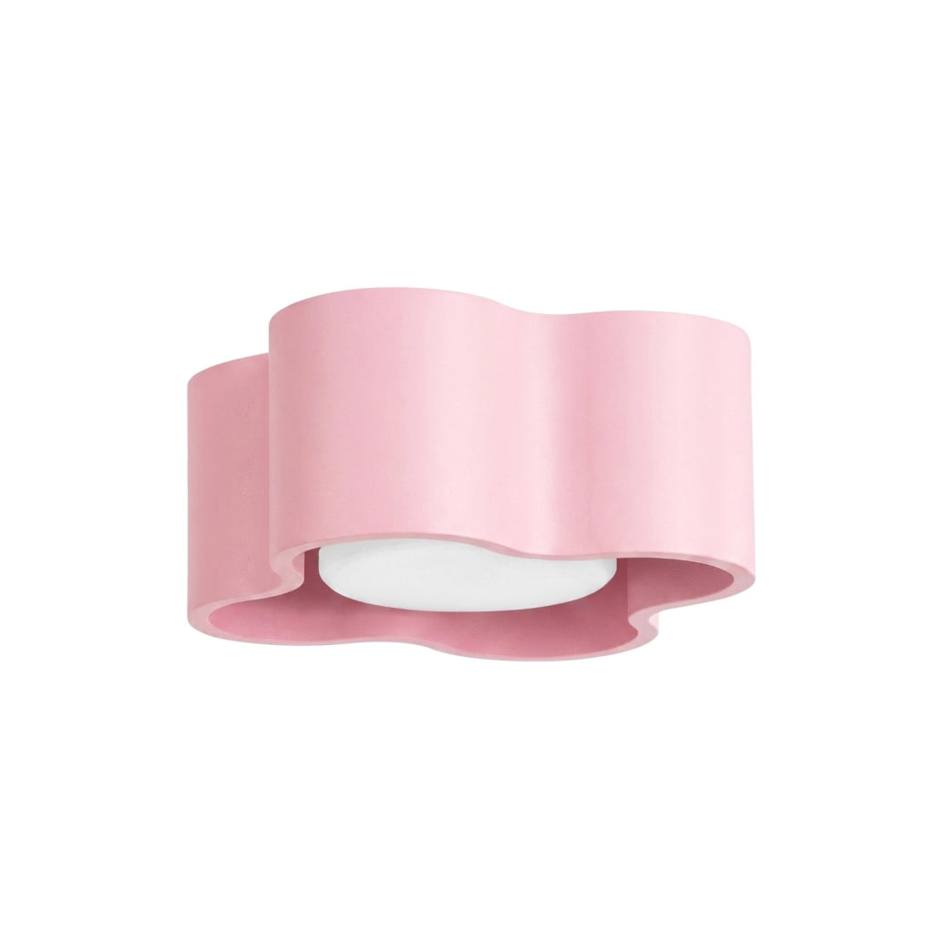 Plafoniera OVIO 1 rosa Gx53