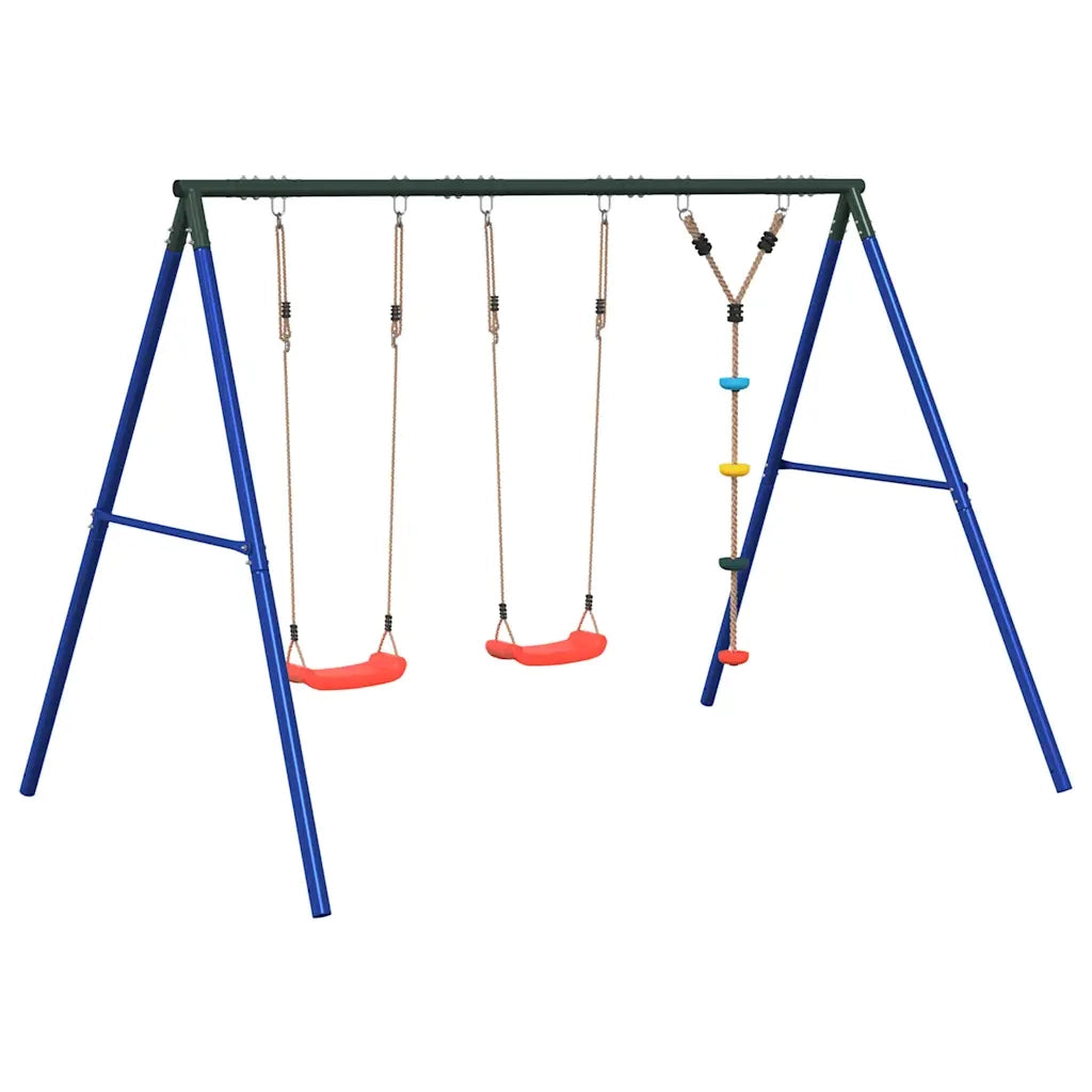 Set Gioco da Esterno con Altalene e Altalena a Disco