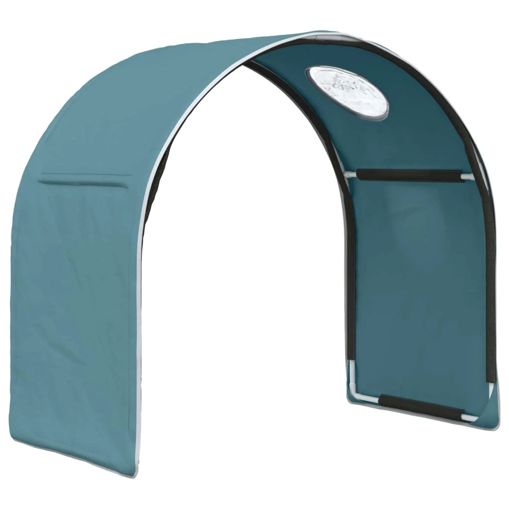 Tunnel per Letto 2 pcs Azzurro 211 x 52,5 x 2 cm Poliestere
