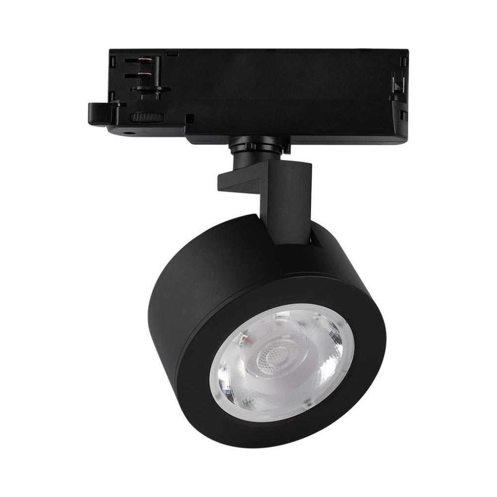 V-Tac Faretto LED Binario Trifase 30W CCT 3in1 Nero COB