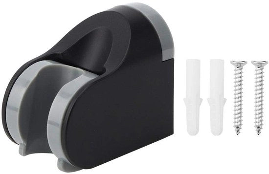Supporto doccia regolabile - Ideale per accessori bagno - Nero opaco - Alta qualità - Installazione semplice -