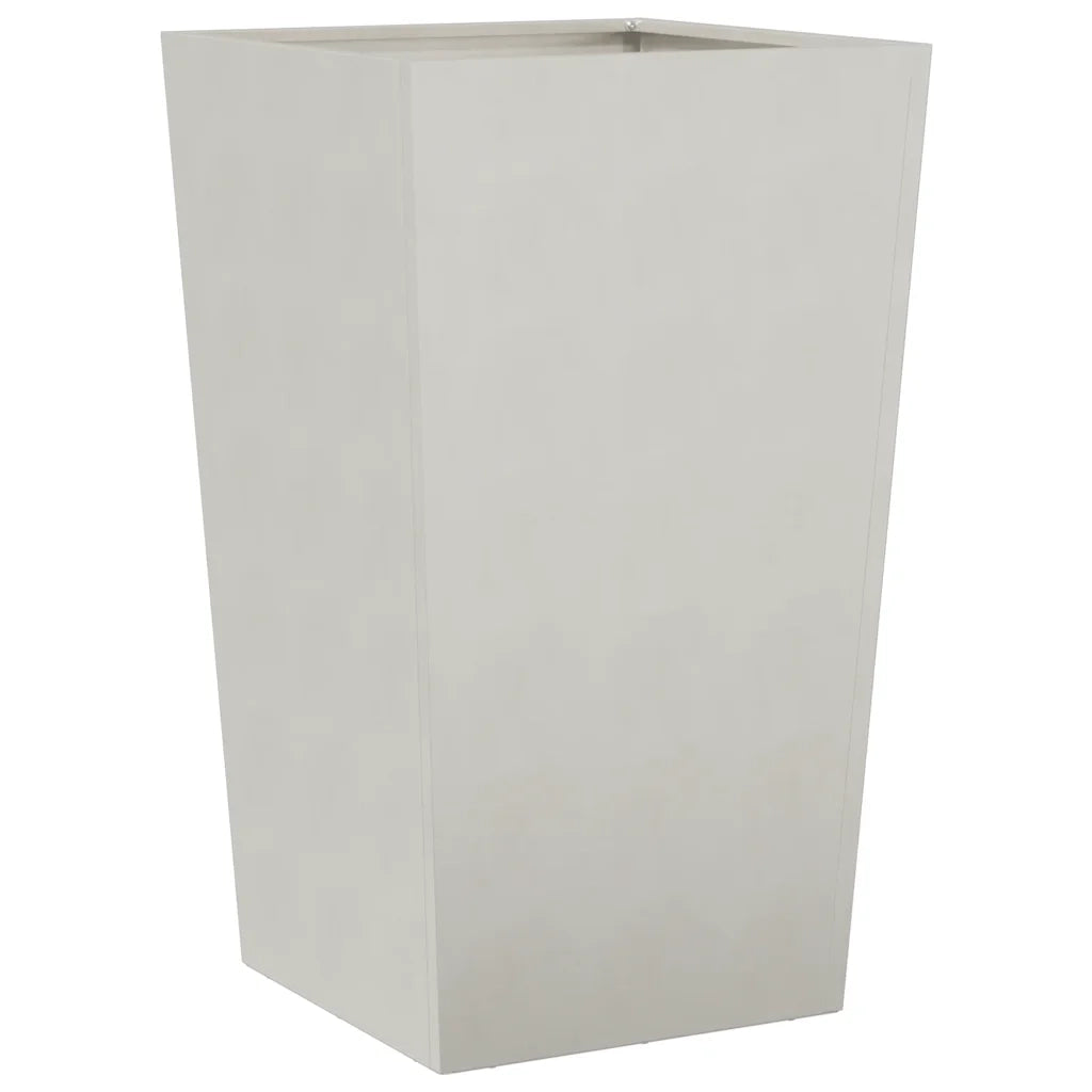 Fioriera da Giardino-Vaso da Esterno 45x45x75 cm in Acciaio Inox