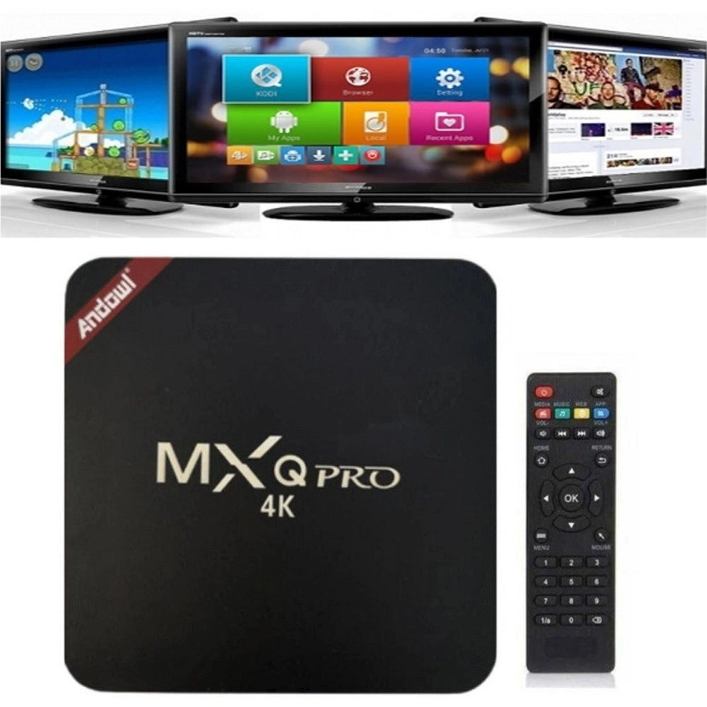 Trade Shop - Tv Box Q-a106 Mxq Pro 4k Ultra Hd Sistema Operativo Android 10.0 2gb Ram 16gb -