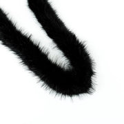 Fascia di Piume Fluffy Nera 5m - Ideale per Feste, Matrimoni e Accessori di Costume