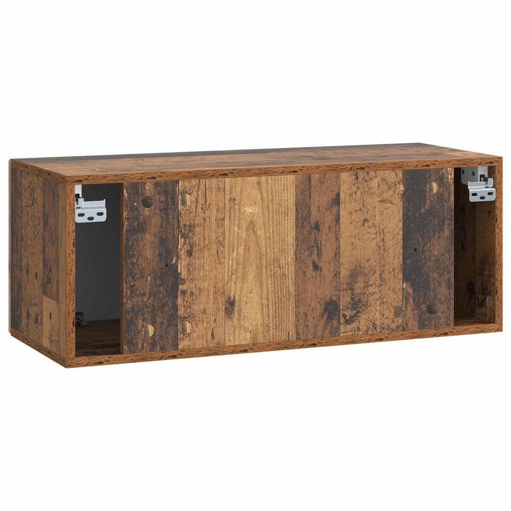Mobile Porta TV da Muro Legno antico 78,5 x 31 x 30 cm