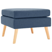 Poggiapiedi Blu in Tessutocod mxl 94846