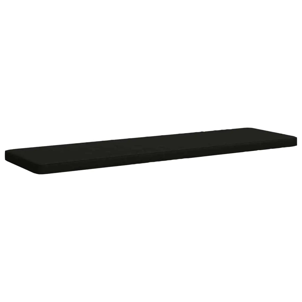 Cuscini per Panchina a 2 Pezzi VUGHT 2 pz 100% Poliestere Nero 952227