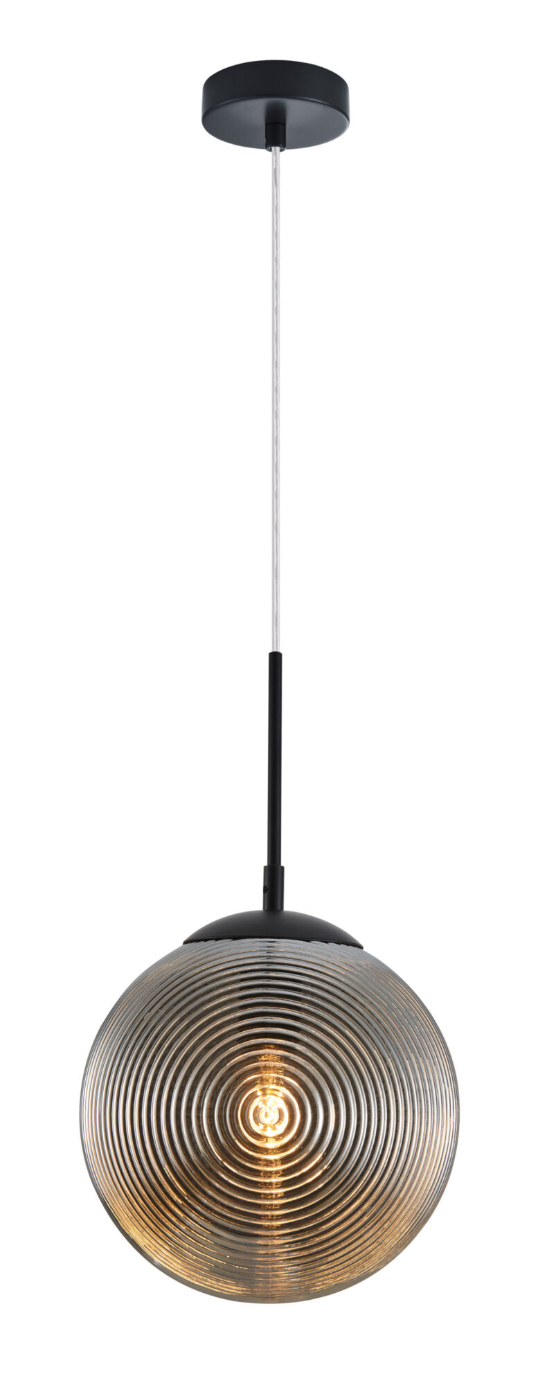 Lampada pendente Pendant in Metallo Lumina Nero